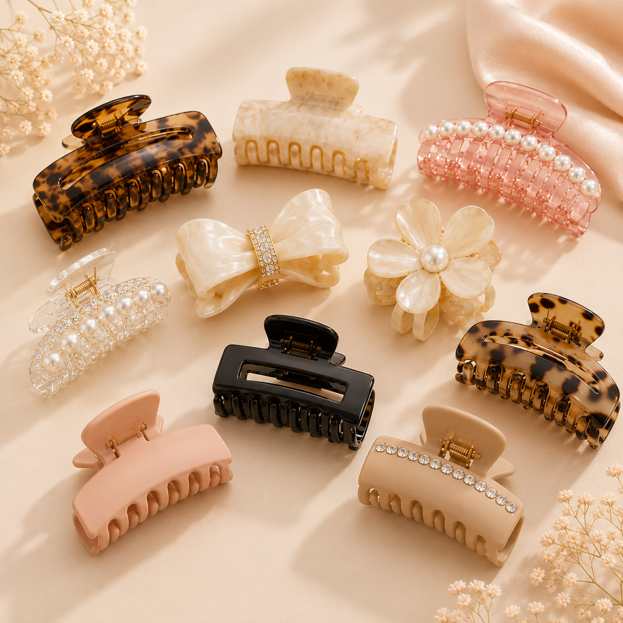 Hair Clips for Women | Trendy Claw Clips & Elegant Hair Accessories