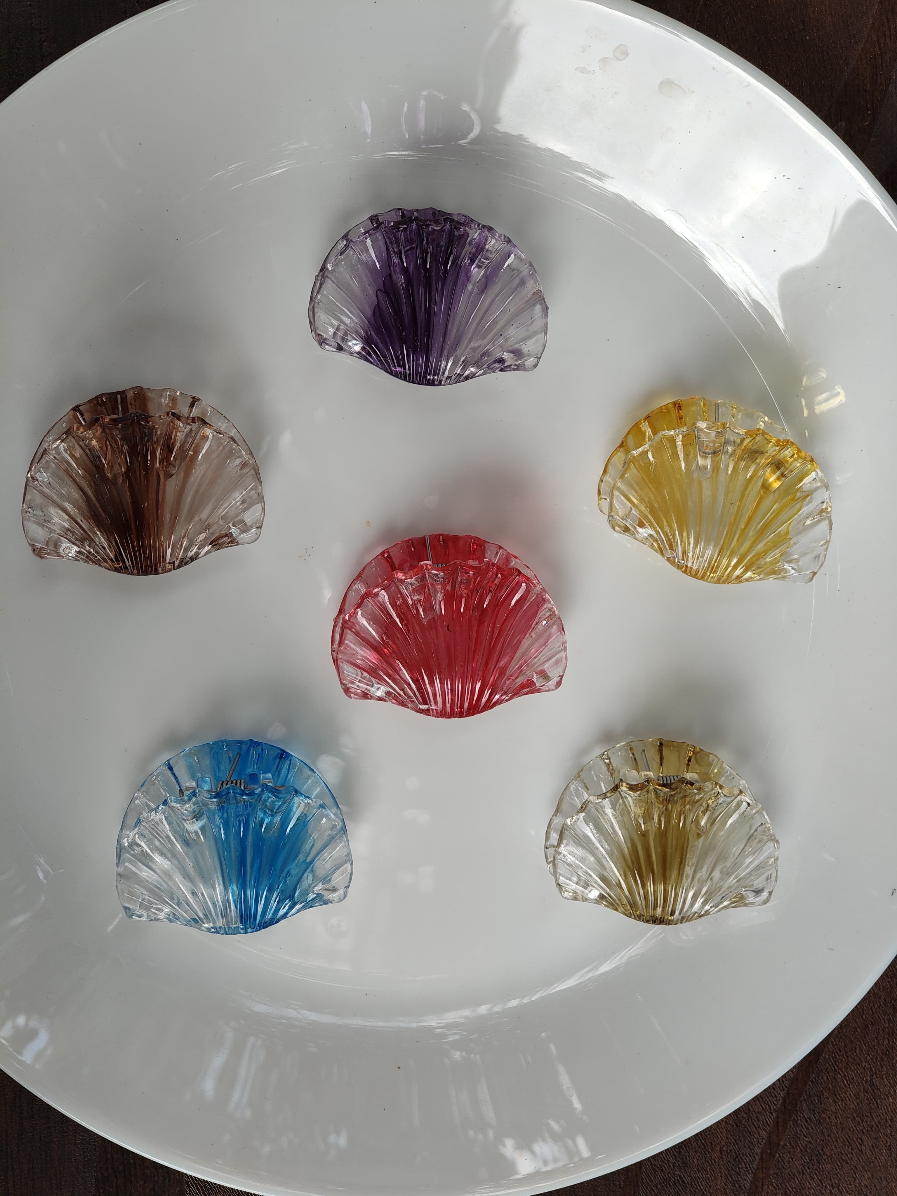 Transparent Seashell Mini Hair Claw Clip | Crystal Shell Hair Clip for Girls & Women