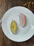 Aurora Crescent Hair Claw Clip | Korean Acrylic Banana Hair Clip
