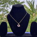 The "Pink Blossom" Anti-Tarnish Necklace