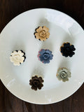 Mini Daisy Flower Hair Claw Clip | Matte Floral Hair Clip for Women & Girls