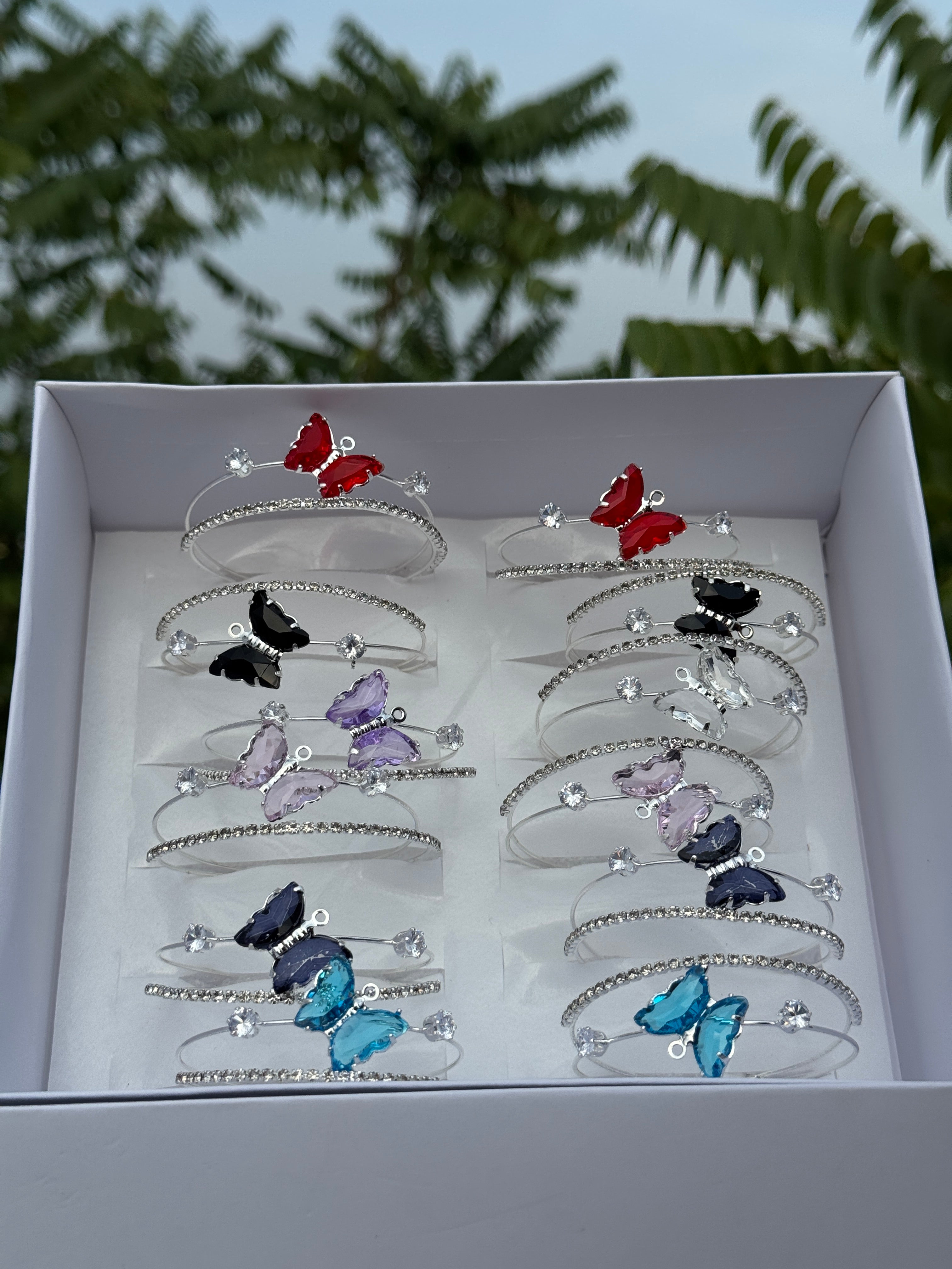 The "Monarch Shimmer" Butterfly Bracelet