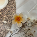 Blossom Pearl Flower Hair Claw Clip