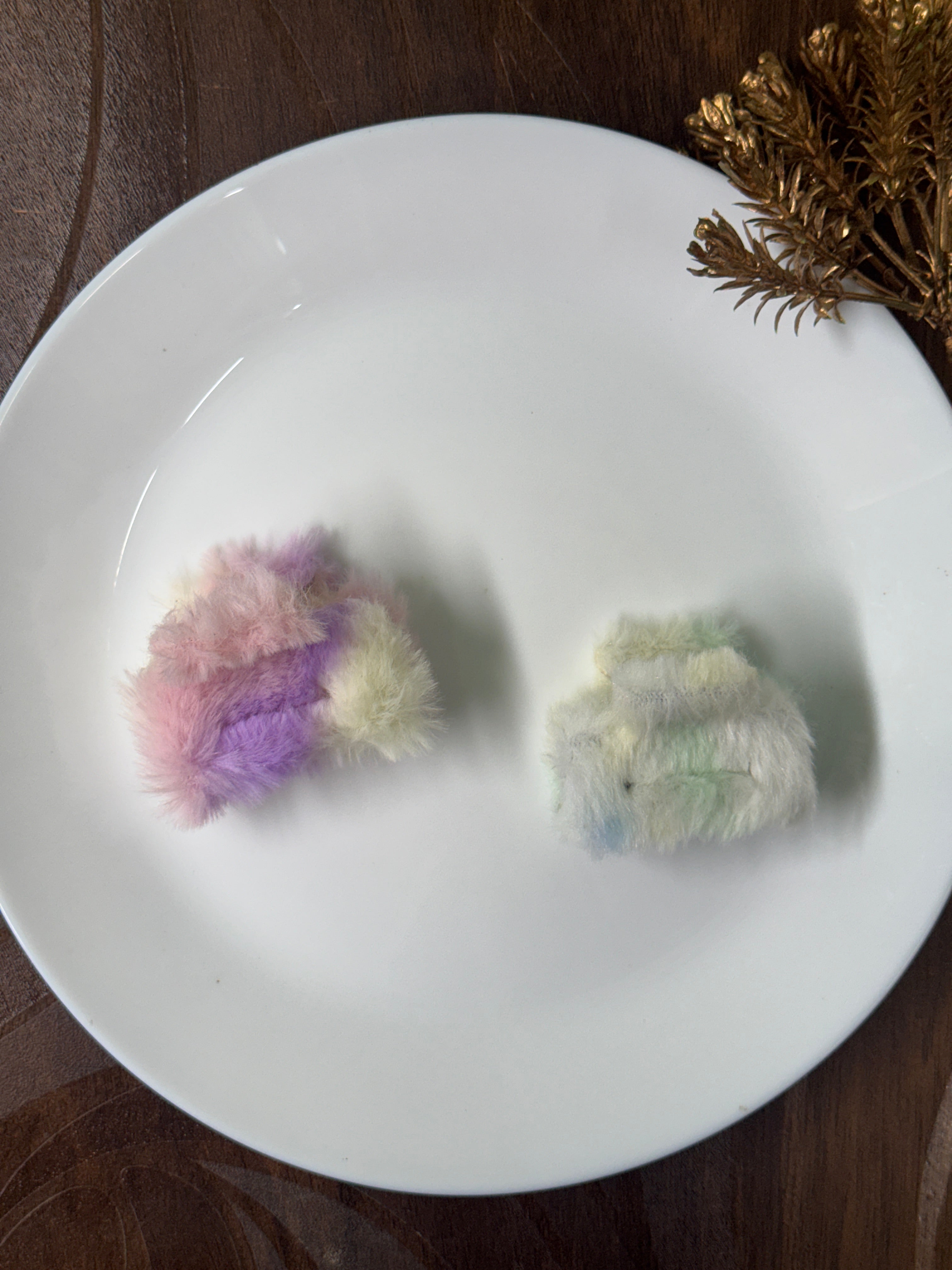 Cloud Puff Faux Fur Hair Claw Clip (dispatch based on color availability)