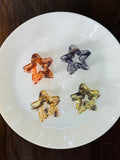 Crystal Star Hair Claw Clip | Transparent Acrylic Star Hair Clip for Women & Girls