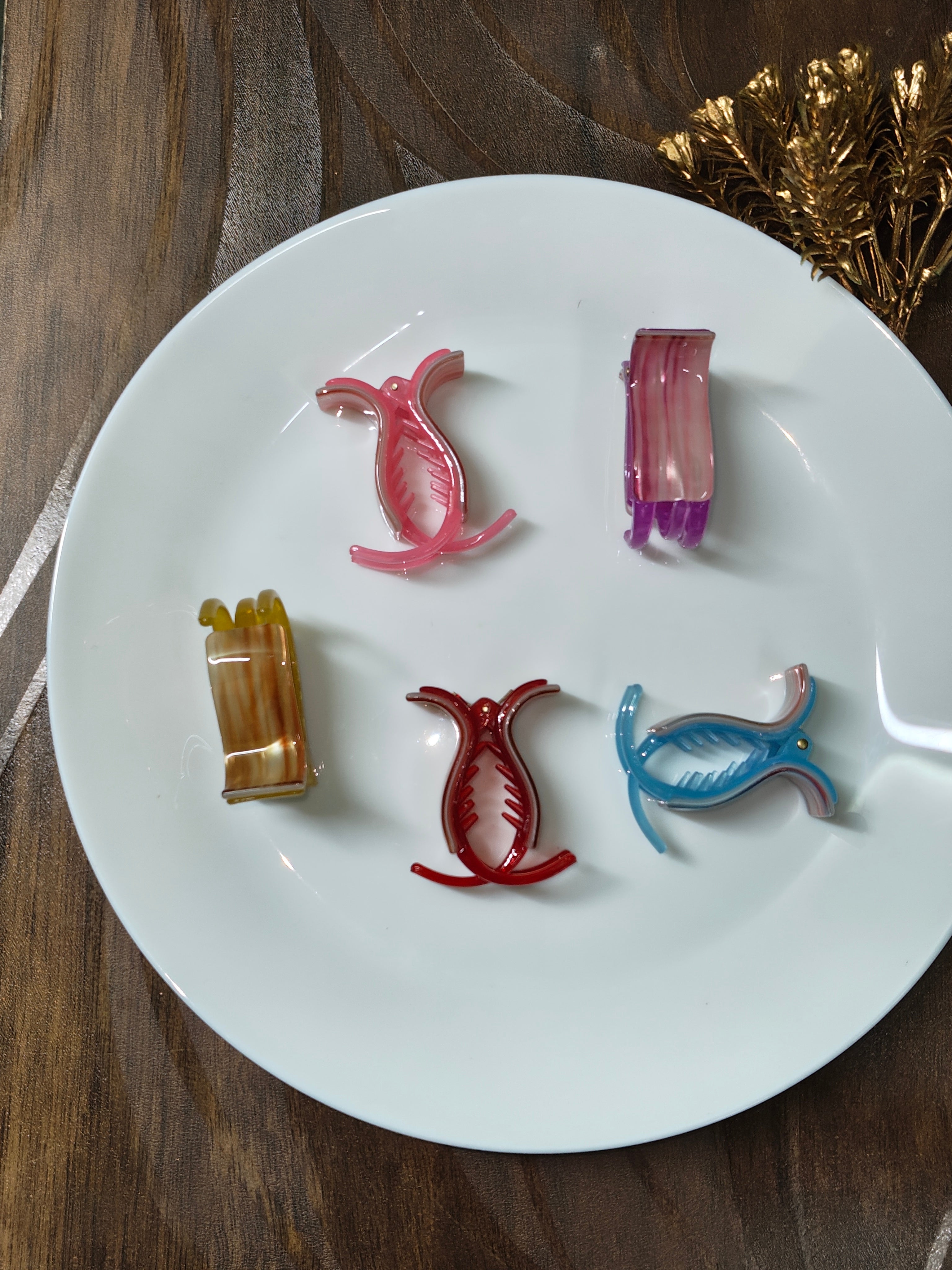 Mini Acrylic Hair Claw Clip
