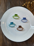 Luna Oval Hair Claw Clip