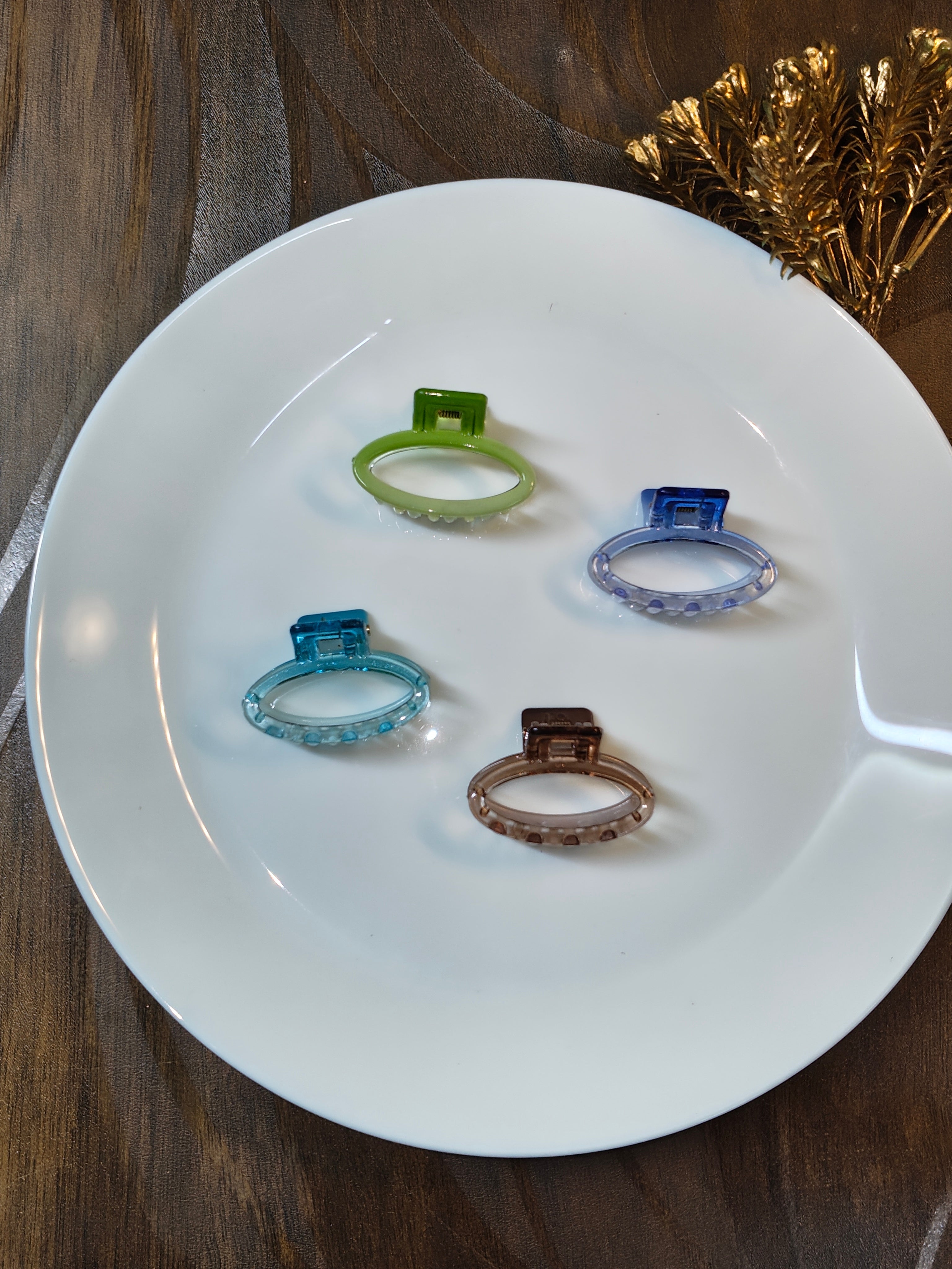 Luna Oval Hair Claw Clip