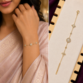 Luxury Mixed Clover Anti-Tarnish 316L Stainless Steel Bracelet | Gold Adjustable Charm Bracelet