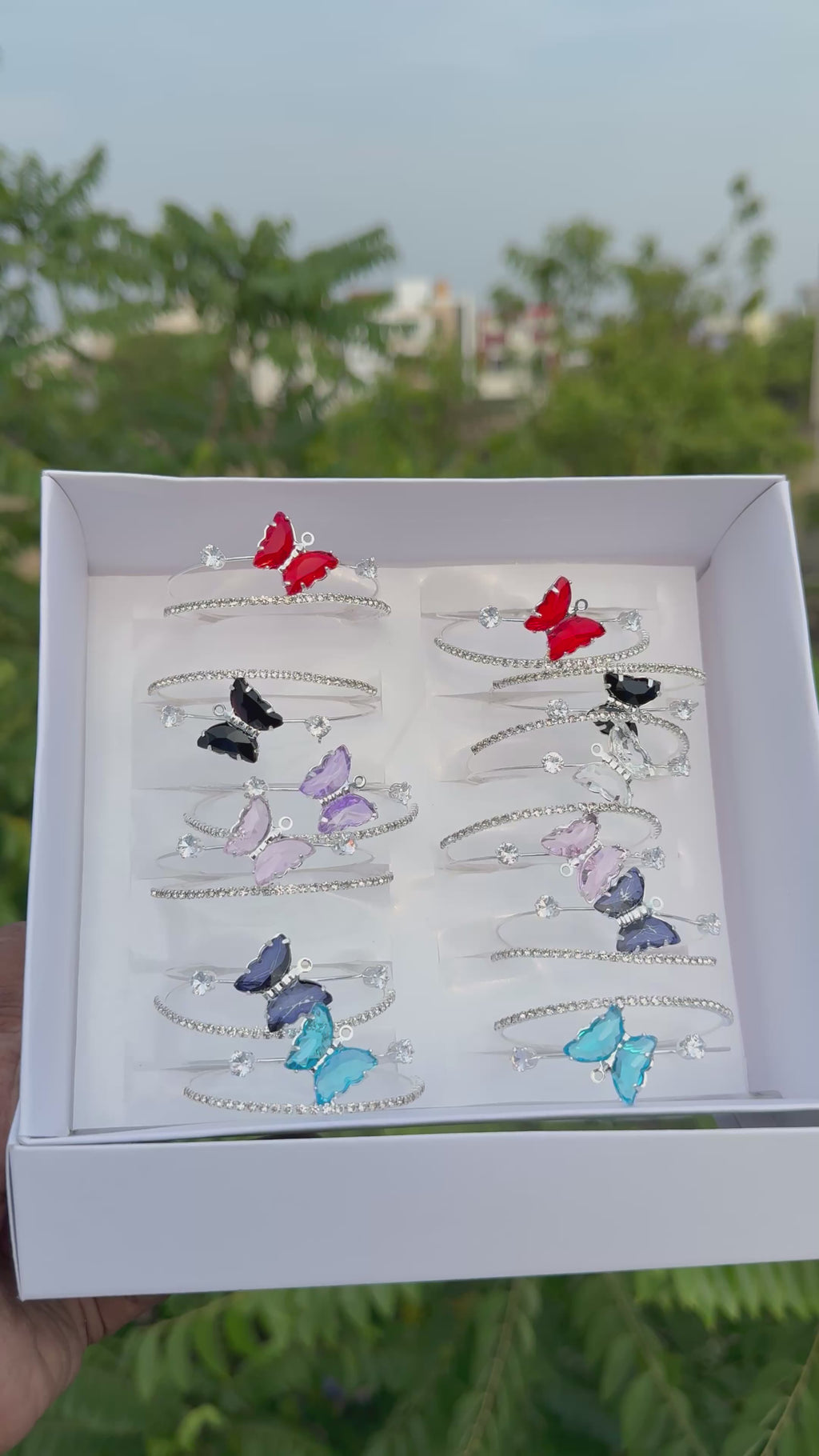 The "Monarch Shimmer" Butterfly Bracelet